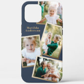 Moderne, stijlvolle, elektronische multi-fotoserie Case-Mate iPhone case (Achterkant)