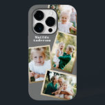 Moderne, stijlvolle, elektronische multi-fotoserie Case-Mate iPhone 14 pro hoesje<br><div class="desc">Moderne,  stijlvolle gouden multi-fotorezelfilm voor de elektronische telefooncel. Ideale verjaardag,  Kerstmis,  moederdag of vaderdagsontwerp. De kleuren kunnen worden veranderd.</div>