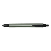 Moderne Stijlvolle Forest Green Monogram Zwarte Inkt Pen (Achterkant)