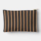 Moderne Stijlvolle geroosterde bruine strepen met Etui (Achterkant)