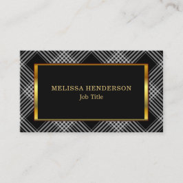 Moderne, stijlvolle Gold lijst zwart gevarieerd pa Visitekaartje