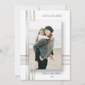 Moderne, stijlvolle gouden en zilveren valschaduw (Voorkant)