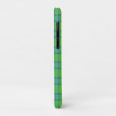 Moderne stijlvolle groene & blauwe geruite tartan Case-Mate iPhone case (Achterkant/links)