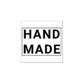 Moderne Stijlvolle Handgemaakte Professionele Rubberstempel (Afrduk)