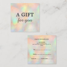 Moderne stijlvolle holografische schoonheidssalon