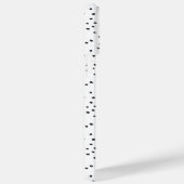 Moderne stijlvolle hot roze gepersonaliseerde polk Case-Mate iPhone case (Achterkant / Rechts)