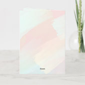 Moderne Stijlvolle Jolly Vakantie Kerstmis Groet Kaart (Achterkant)