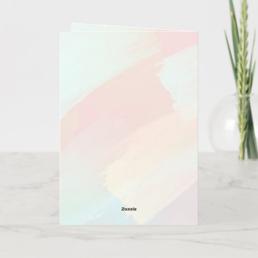 Moderne Stijlvolle Jolly Vakantie Kerstmis Groet Kaart (Achterkant)