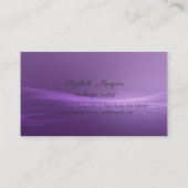 Moderne stijlvolle Kaart, boeg, Zebra Print Loyalt Klantenkaartje (Achterkant)