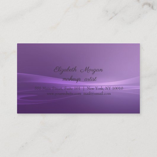 Moderne stijlvolle Kaart, boeg, Zebra Print Loyalt Klantenkaartje (Achterkant)