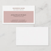 Moderne stijlvolle kleuren — Professioneel logo Visitekaartje (Voorkant / Achterkant)