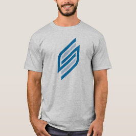 Moderne stijlvolle letter S monogram T-shirt