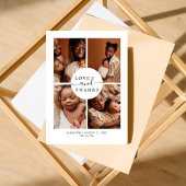 Moderne Stijlvolle Liefde Bedankt Foto Birt Aankon