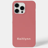 Moderne Stijlvolle Meisjesachtige Chic Minimaal Mo Case-Mate iPhone Case (Achterkant)
