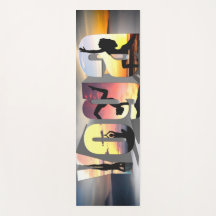 Moderne Stijlvolle Minimalistische Yogamat