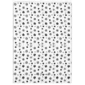 Moderne stijlvolle monogram meisjes klembord (Achterkant)