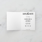 moderne, stijlvolle multi-foto slaat de datum op aankondiging (Binnen)