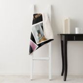 Moderne, stijlvolle multifotoreportaldeken sherpa deken (In situ)