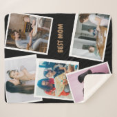 Moderne, stijlvolle multifotoreportaldeken sherpa deken (Voorkant (horizontaal))