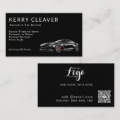 Moderne stijlvolle muziek DJ Party Concert Planner Visitekaartje (Voorkant / Achterkant)