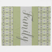 Moderne stijlvolle ontwerper fleece deken (Voorkant (Horizontaal))