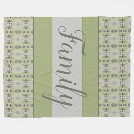 Moderne stijlvolle ontwerper fleece deken (Voorkant (Horizontaal))