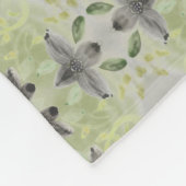 Moderne stijlvolle ontwerper fleece deken (Hoek)