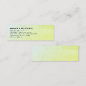Moderne Stijlvolle Patroon Mini Visitekaartje (Voorkant / Achterkant)