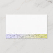 Moderne Stijlvolle Patroon Visitekaartje (Achterkant)