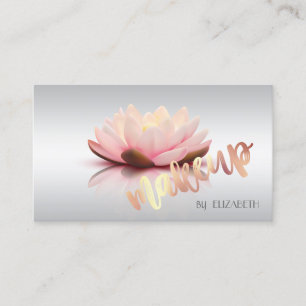 Moderne Stijlvolle Professional, Make-up, Lotus Visitekaartje