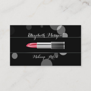 Moderne Stijlvolle Professionele Make-up-Lippensti Visitekaartje