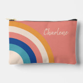 Moderne stijlvolle retro cosmetica etui (Voorkant)