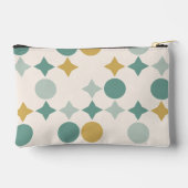 Moderne stijlvolle retro patroon monogram etui (Achterkant)