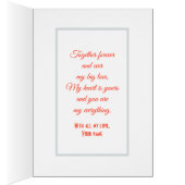 Moderne Stijlvolle Rode Liefde Foto Valentijnsdag (Binnen (Rechts))