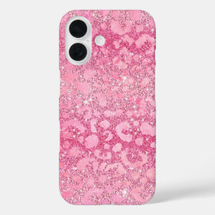 Moderne stijlvolle Ros goud iPhone 16 Hoesje