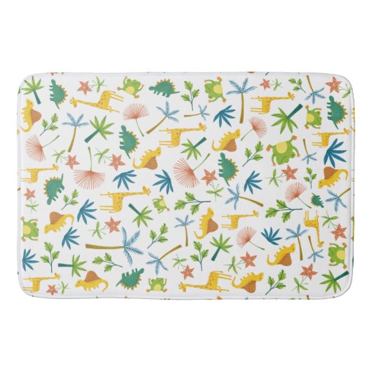 Moderne, stijlvolle, safari giraffe wild animal pa badmat (Voorkant)