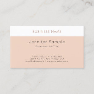 Moderne, stijlvolle, schone luxe laptop visitekaartje