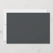 Moderne stijlvolle script elegante typografie brui save the date (Achterkant)