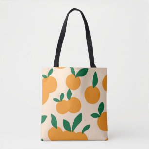 Moderne, stijlvolle Sinaasappels van citrusvruchte Tote Bag