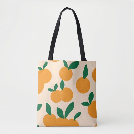 Moderne, stijlvolle Sinaasappels van citrusvruchte Tote Bag (Voorkant)