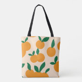 Moderne, stijlvolle Sinaasappels van citrusvruchte Tote Bag (Achterkant)