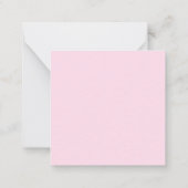 Moderne, stijlvolle, stijlvolle Kaart voor scherp  Notitiekaartje (Achterkant)