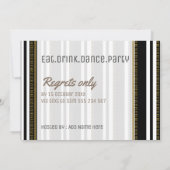 Moderne, stijlvolle vrouw 40e verjaardag kaart (Achterkant)