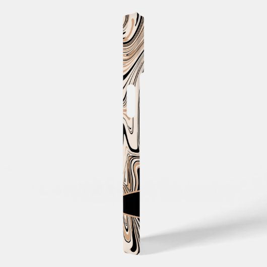 Moderne, stijlvolle Waterverf personaliseren Case-Mate iPhone Case (Achterkant / Rechts)