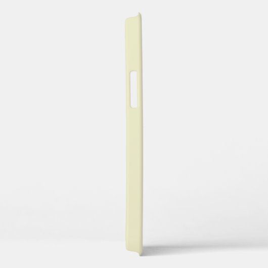 Moderne stijlvolle witte monogramnaam Case-Mate iPhone case (Achterkant / Rechts)