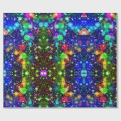 Moderne stille patroonwinter cadeaupapier (Vlak)