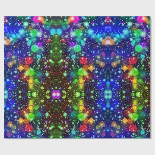 Moderne stille patroonwinter cadeaupapier (Vlak)