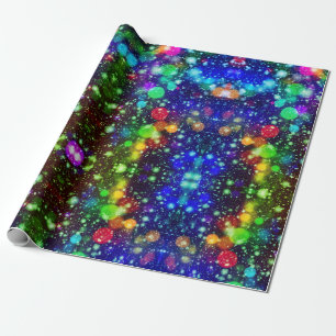 Moderne stille patroonwinter cadeaupapier