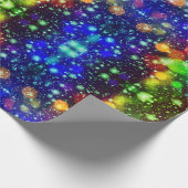 Moderne stille patroonwinter cadeaupapier (Hoek)