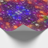 Moderne stille patroonwinter cadeaupapier (Hoek)